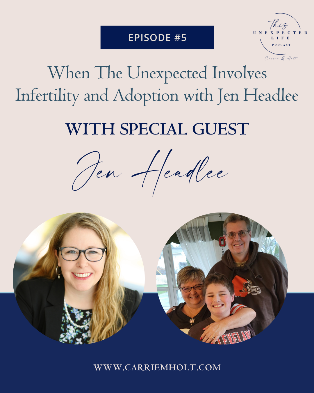 When The Unexpected Involves Infertility and Adoption