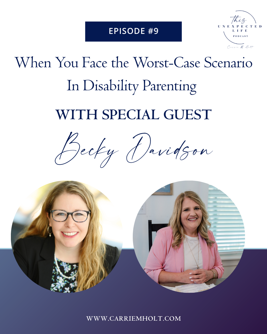 When You Face The Worst Case Scenario In The Unexpected: An Interview with Becky Davidson