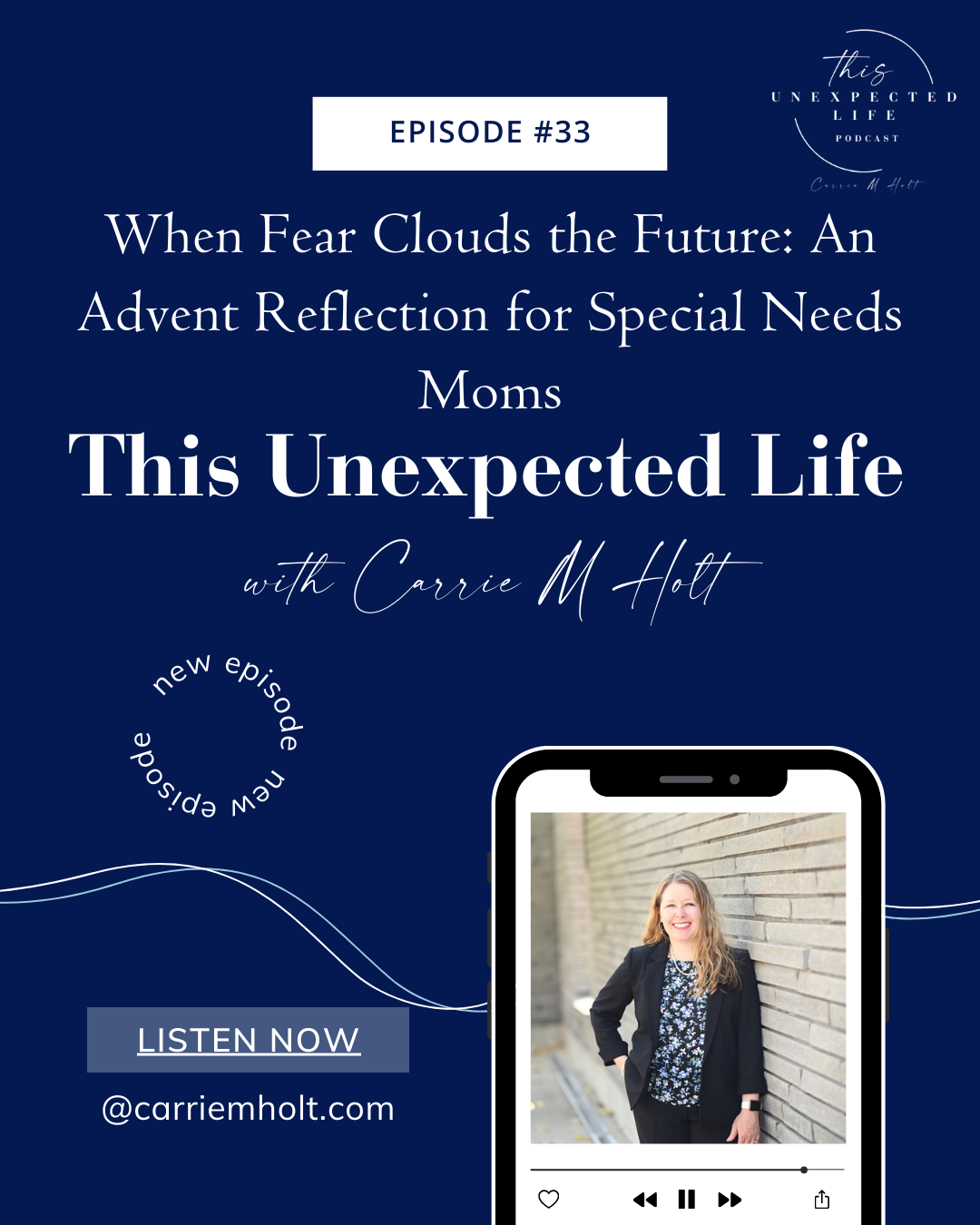 When Fear Clouds the Future: An Advent Reflection for Special Needs Moms